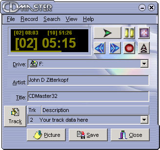 CDMaster32 Screenshot